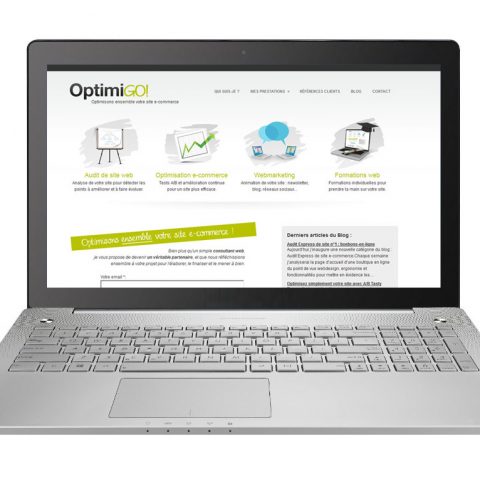 Design du site OptimiGO! 3